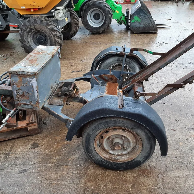 Terex 1-71B/ MBR71B Single Drum Roller Trailer